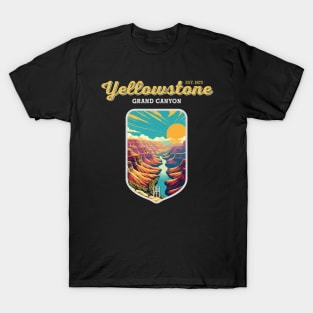 USA - NATIONAL PARK - YELLOWSTONE Grand Canyon of the Yellowstone - 7 T-Shirt